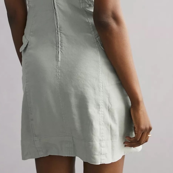 Anthropologie Square-Neck Mini Dress - Picture 14 of 17